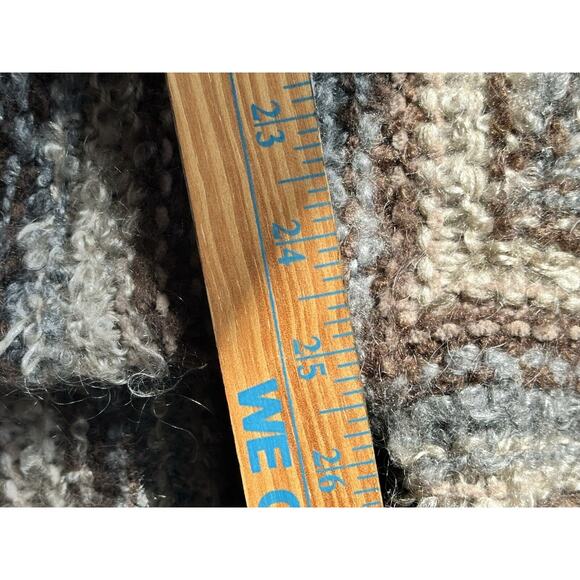 Vintage Jones New York Cardigan Plus 3x Wool Blend Chunky Heavy Knit Nordic - Picture 7 of 7